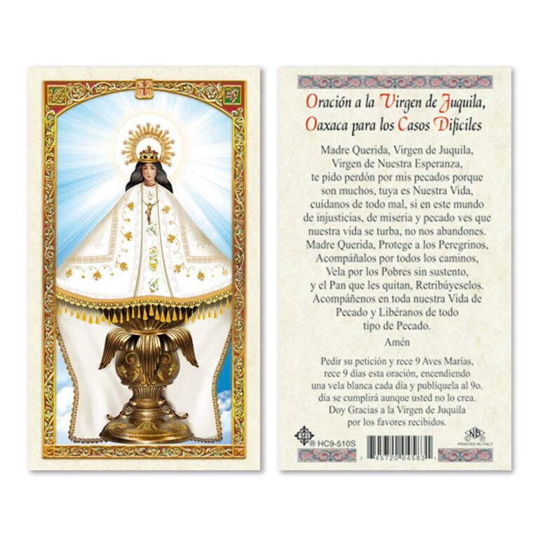 Oración a la Virgen de Juquila Milagrosa