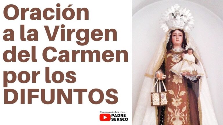 Oración a la Virgen del Carmen Por Los Difuntos