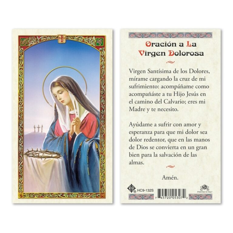 Oración a la Virgen Dolorosa
