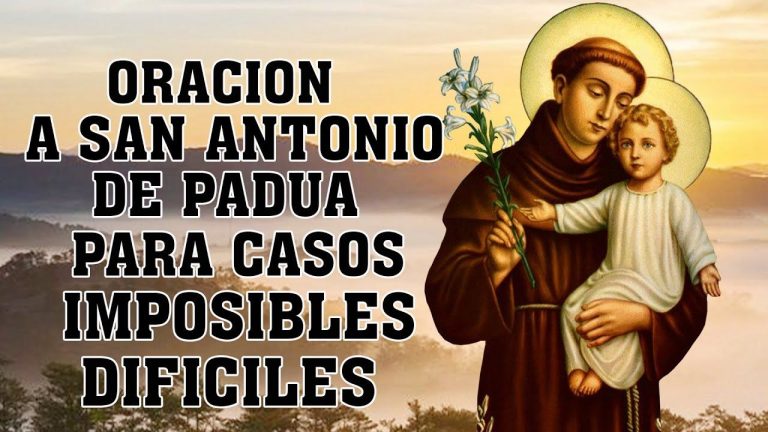 Oración a San Antonio de Padua para casos difíciles