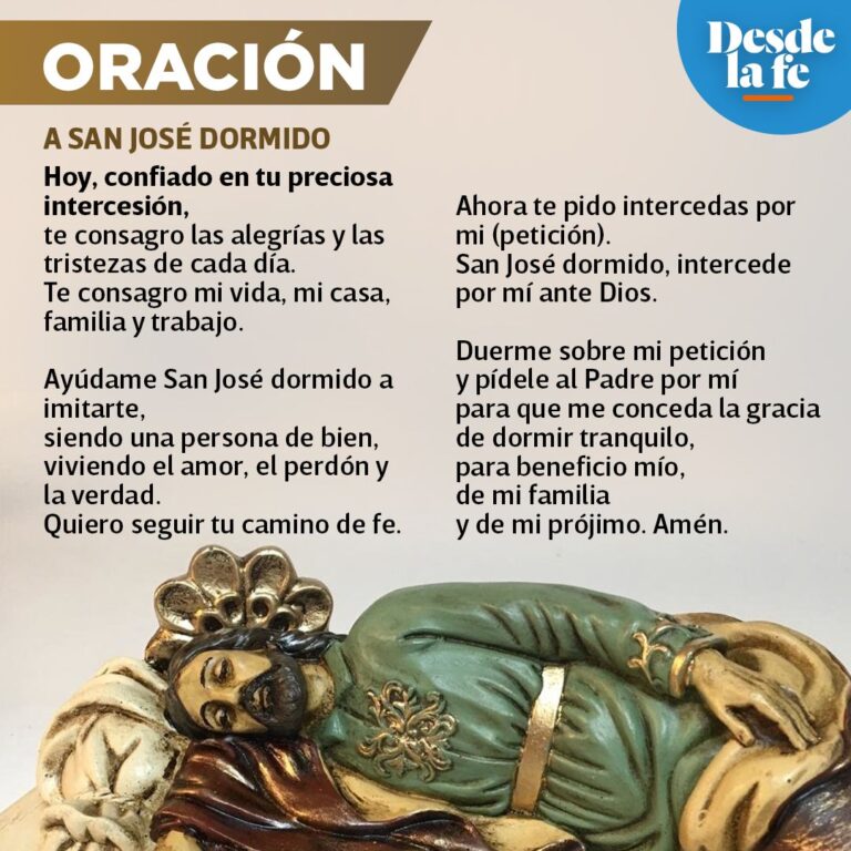Oración a San José Dormido