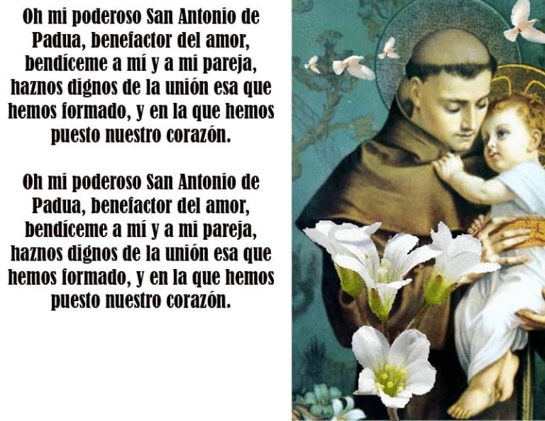 Oración de San Antonio de Padua para unir parejas: plegaria a la unión y el amor