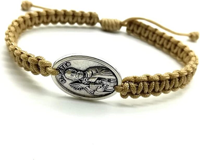 Rosario Pulsera Plata para mayores bendiciones